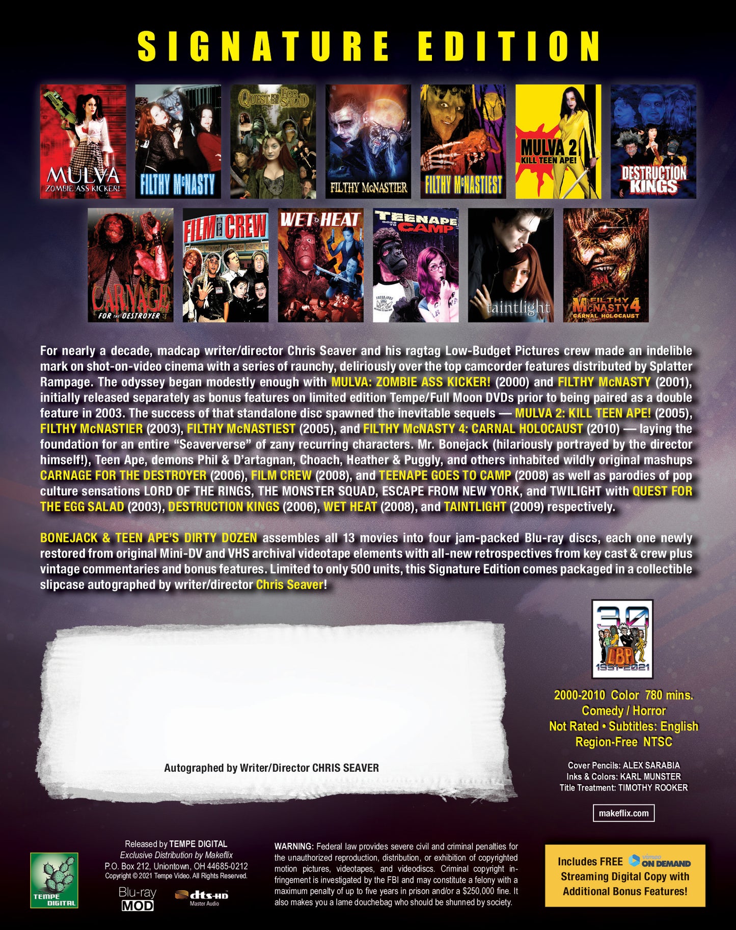 Bonejack & Teen Ape's Dirty Dozen