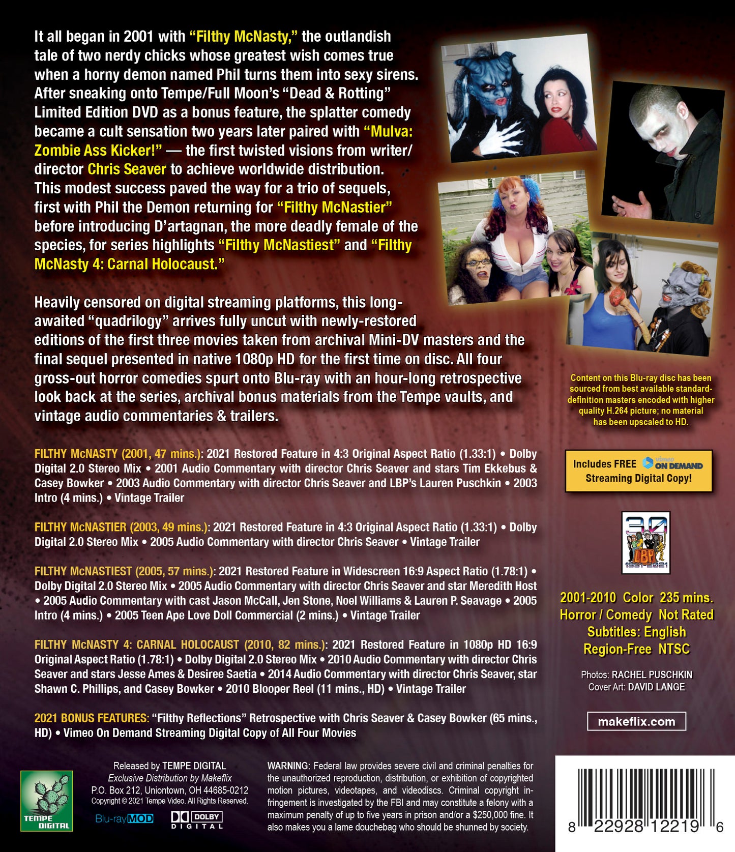 Filthy McNasty Quadrilogy