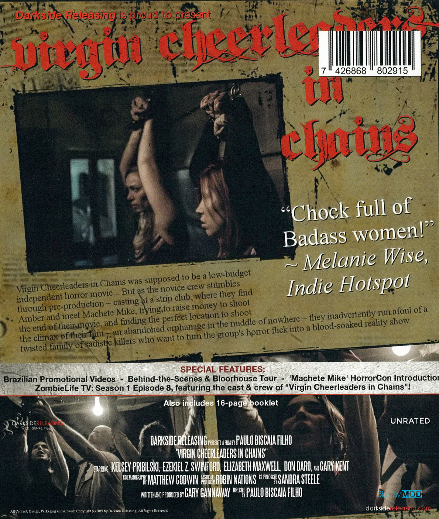 Virgin Cheerleaders in Chains