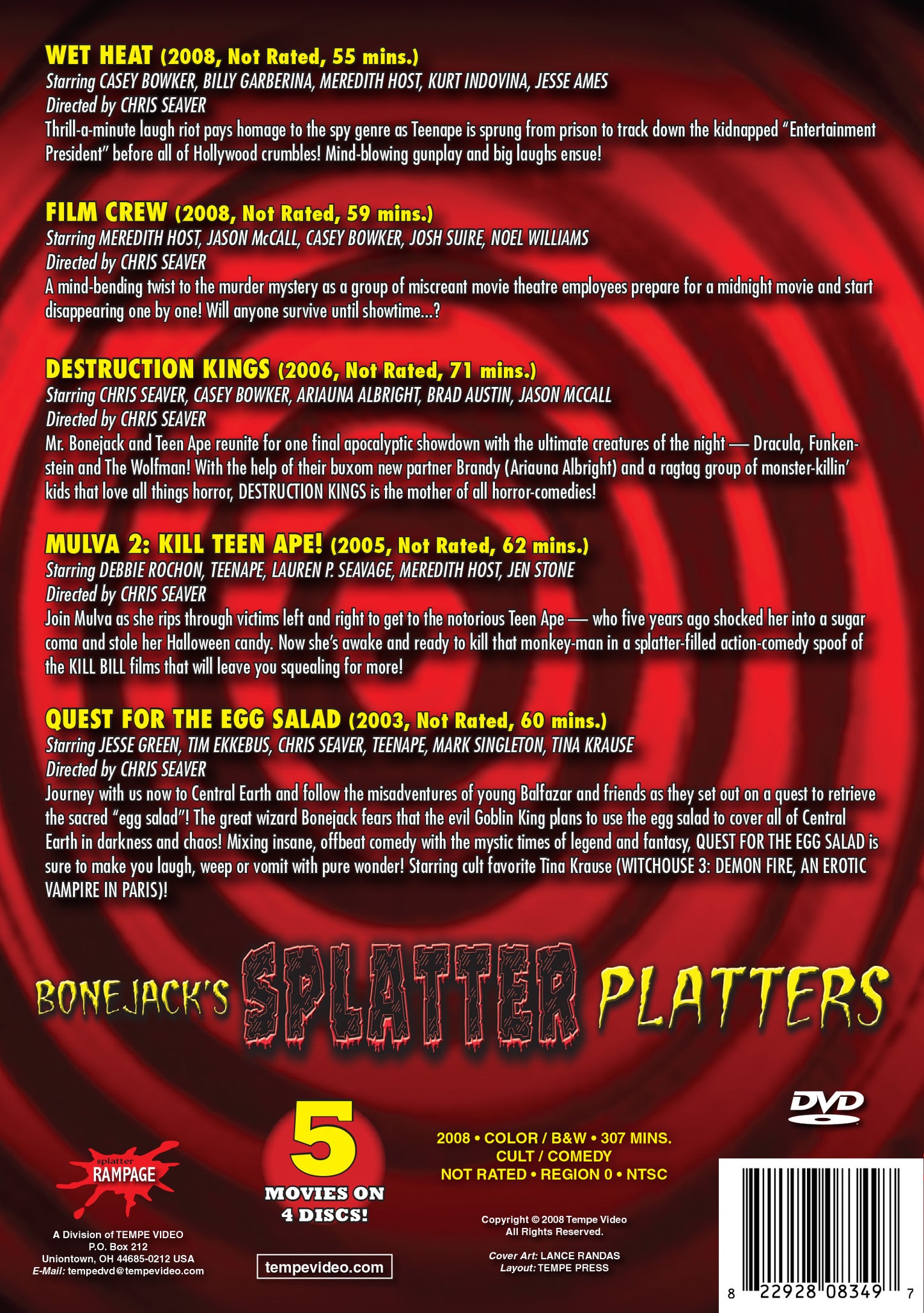 Bonejack's Splatter Platters