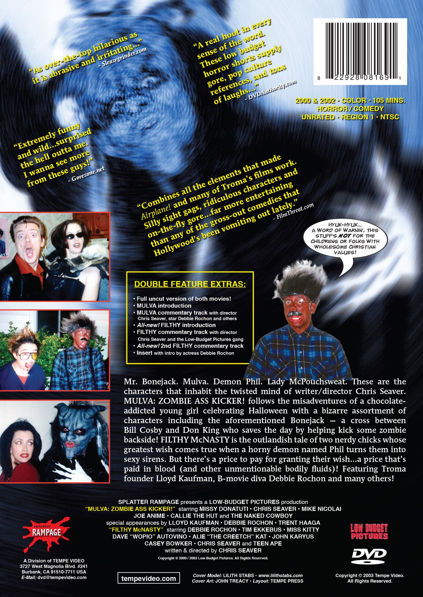 Mulva: Zombie Ass Kicker! & Filthy McNasty (Double Feature)