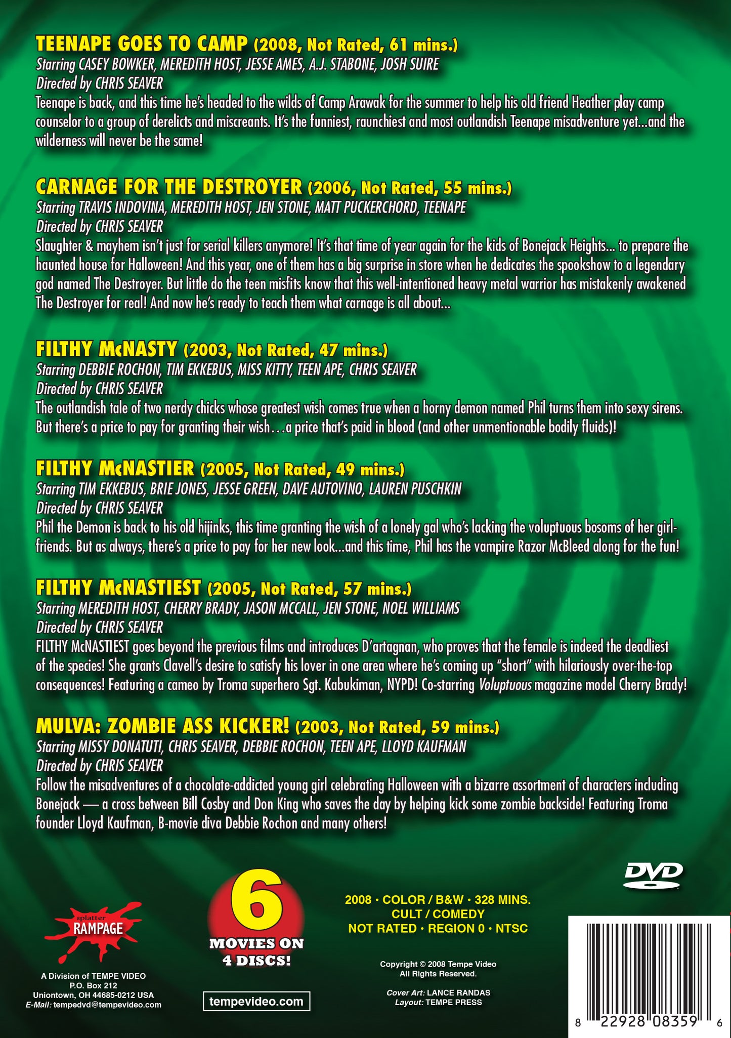 Teenape's Nasty Six-Pack Party