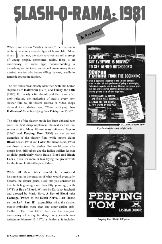 It Came From Hollywood [Book 2]