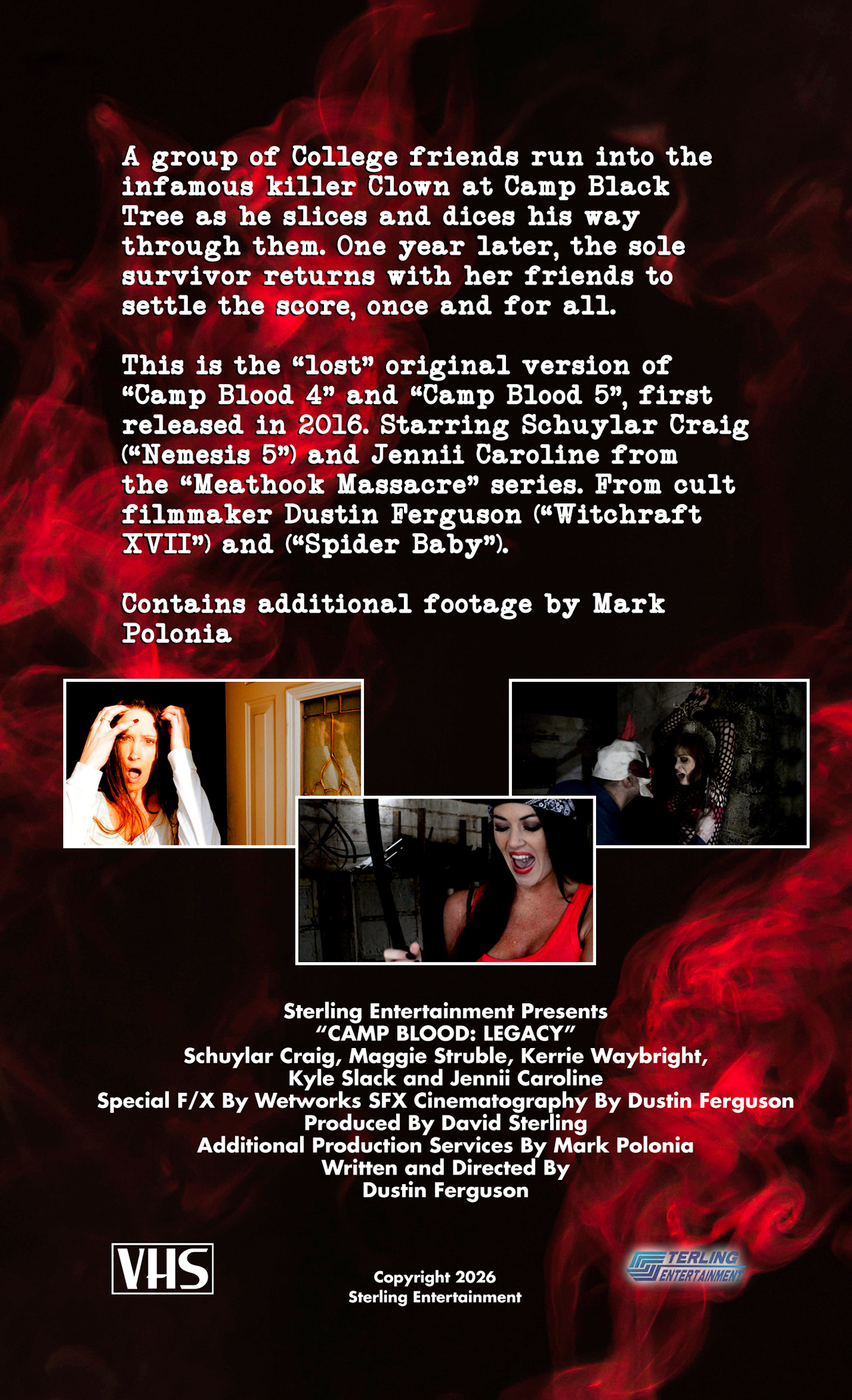 Camp Blood Legacy [Limited Edition VHS]