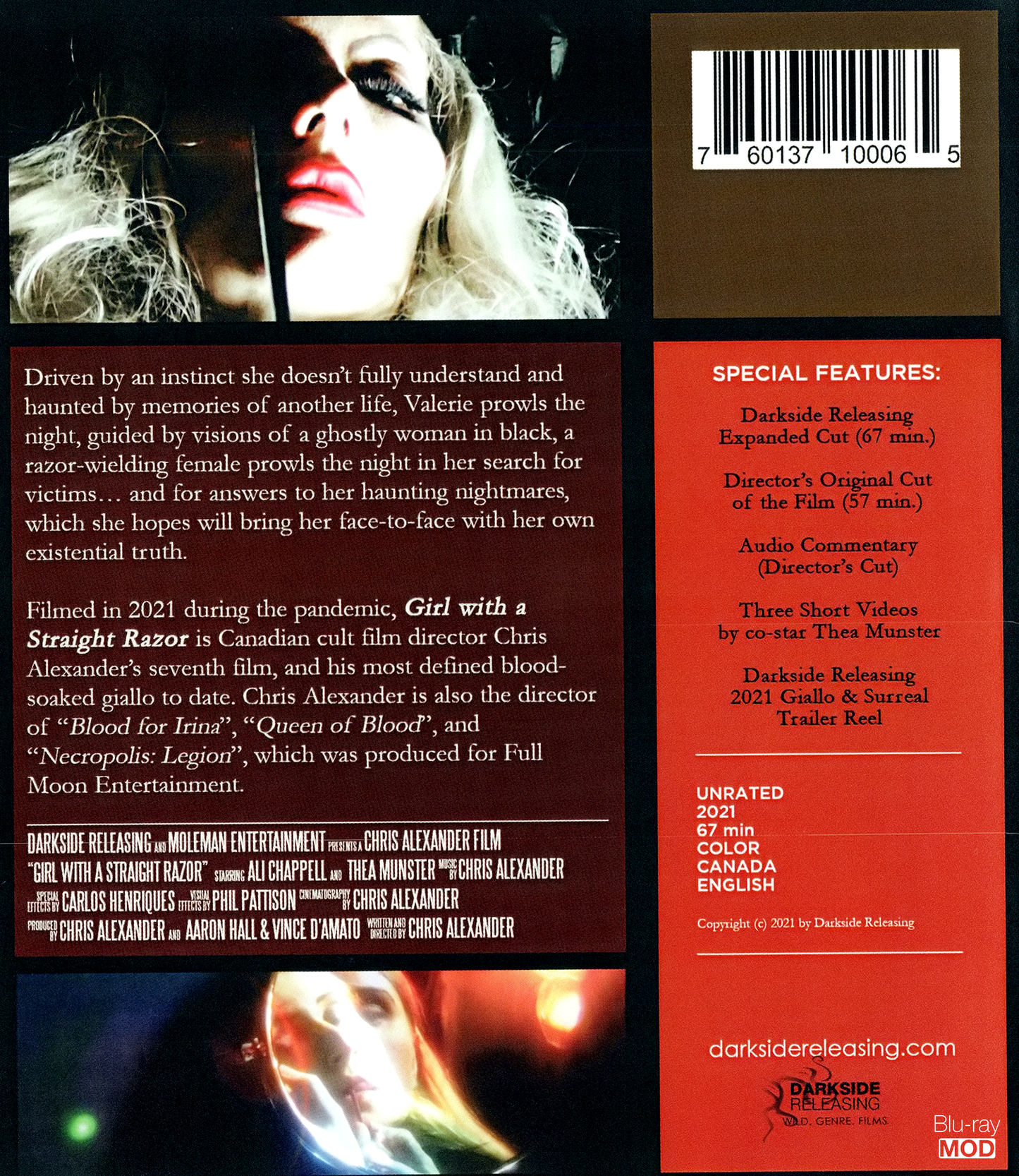 Girl With A Straight Razor