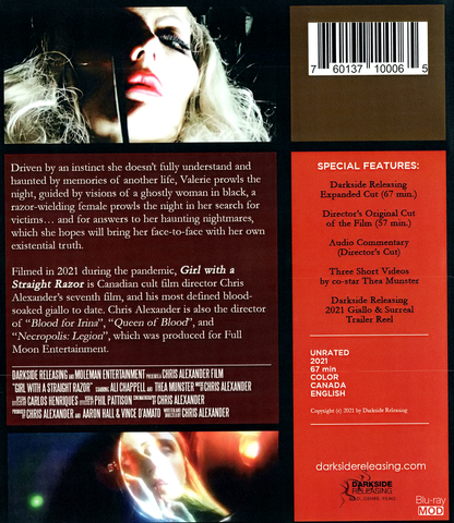 Girl With A Straight Razor