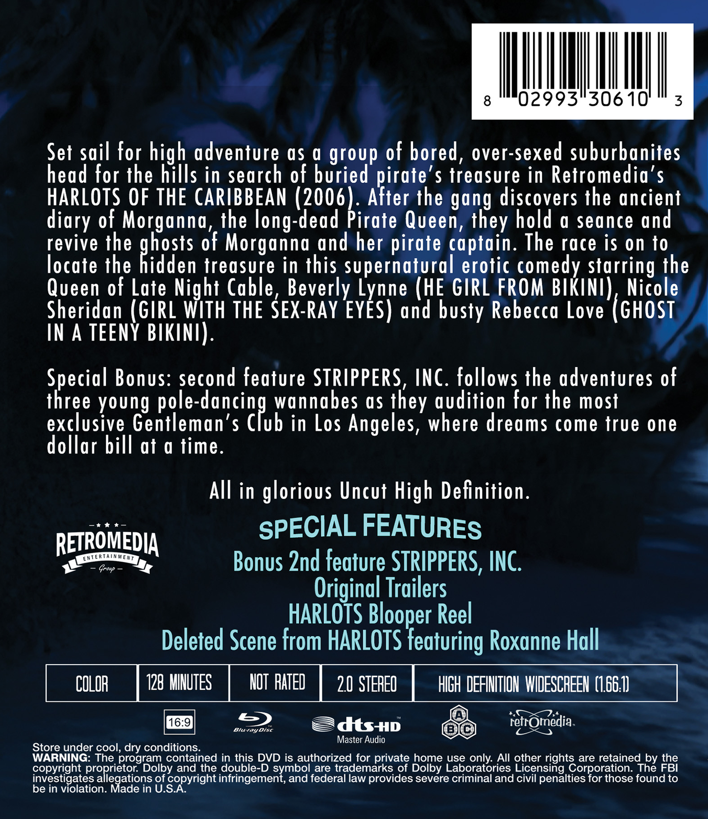 Harlots of the Caribbean (Double Feature)