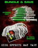 Side Effects May Vary - Syringe Pen & Sticker
