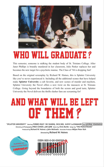 Splatter University [Books]