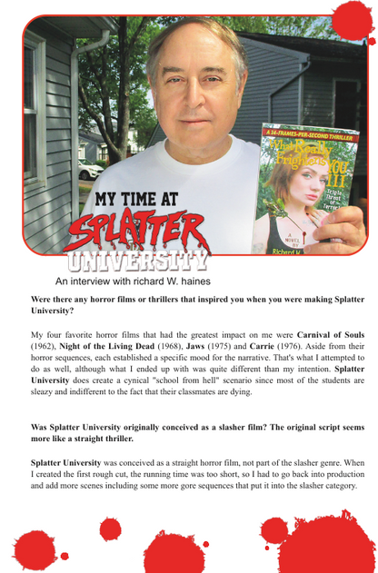 Splatter University [Books]