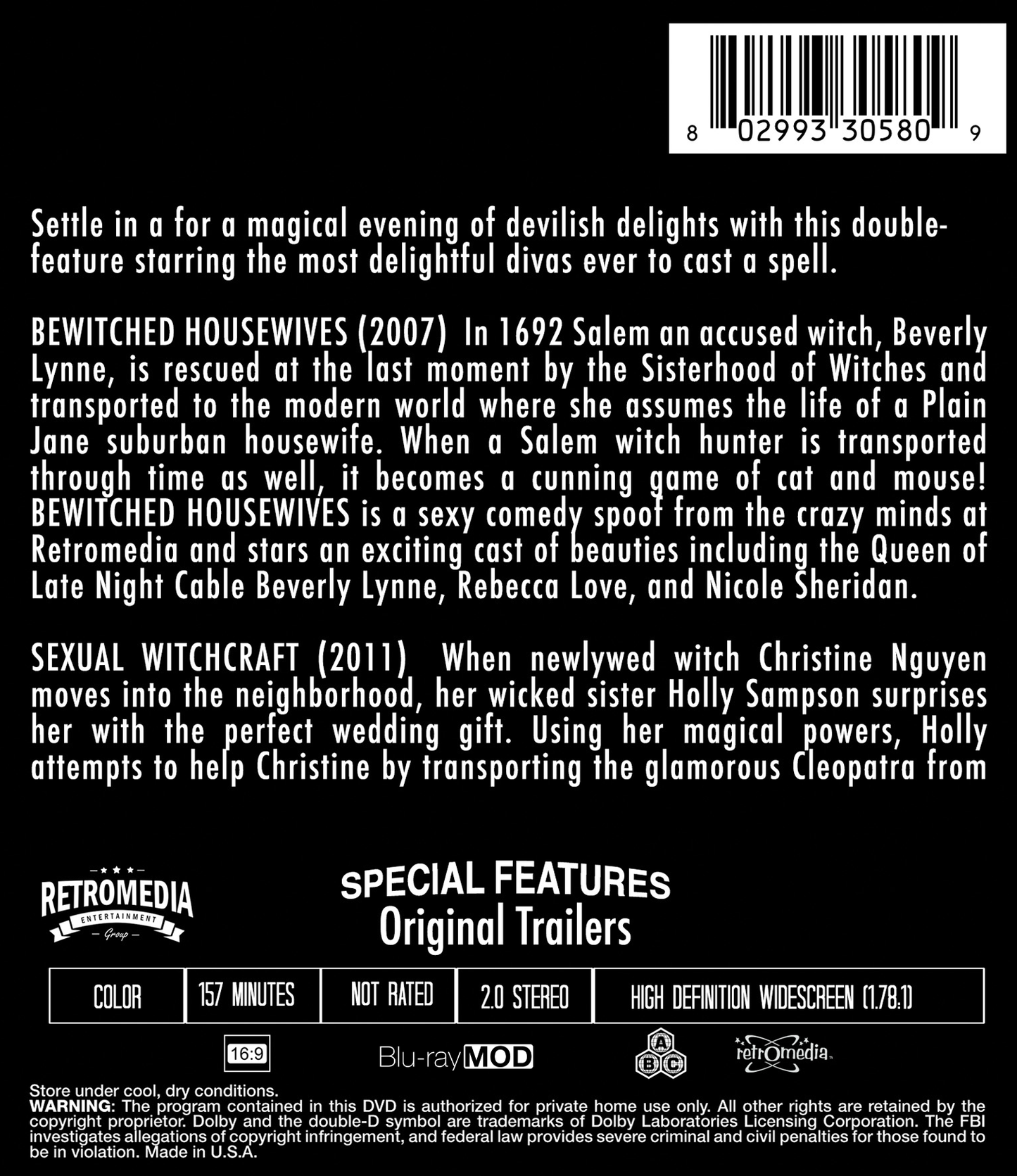 Wicked Witches (Double Feature)