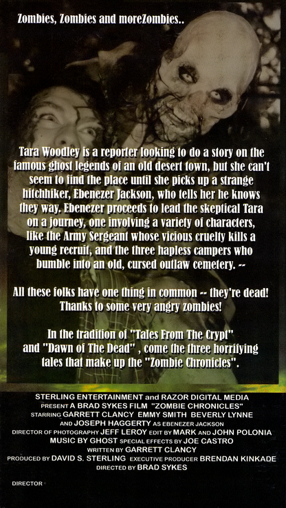 Zombie Chronicles [Limited Edition VHS]