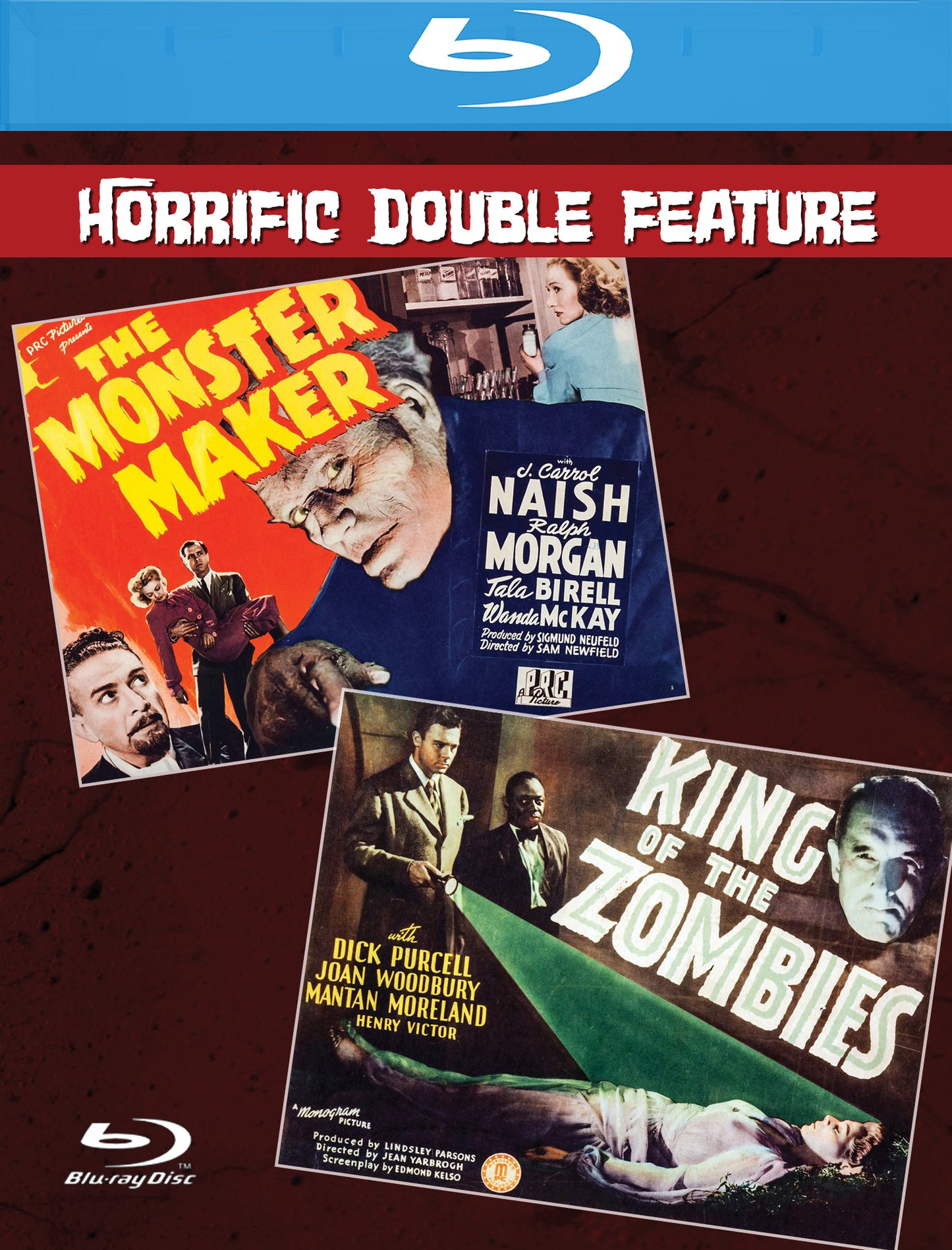 The Monster Maker & King of the Zombies (Double Feature)