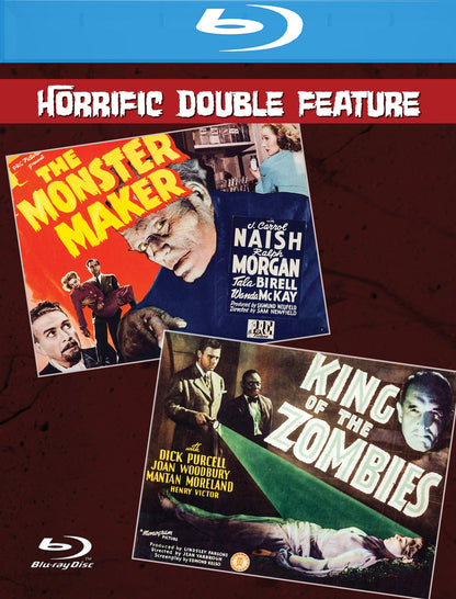 The Monster Maker & King of the Zombies (Double Feature)