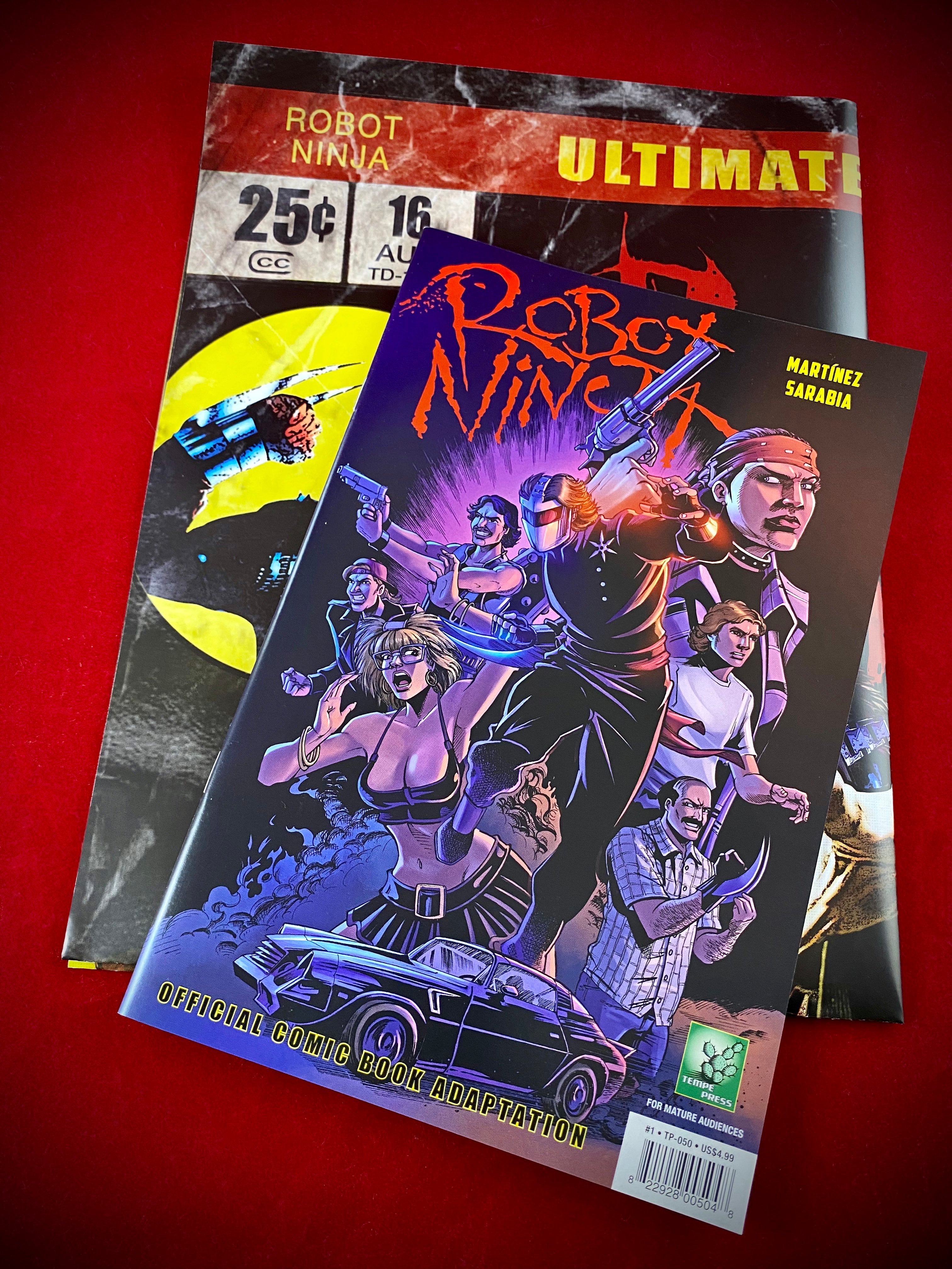 Robot Ninja (Official Comic Book Adaptation) – Makeflix