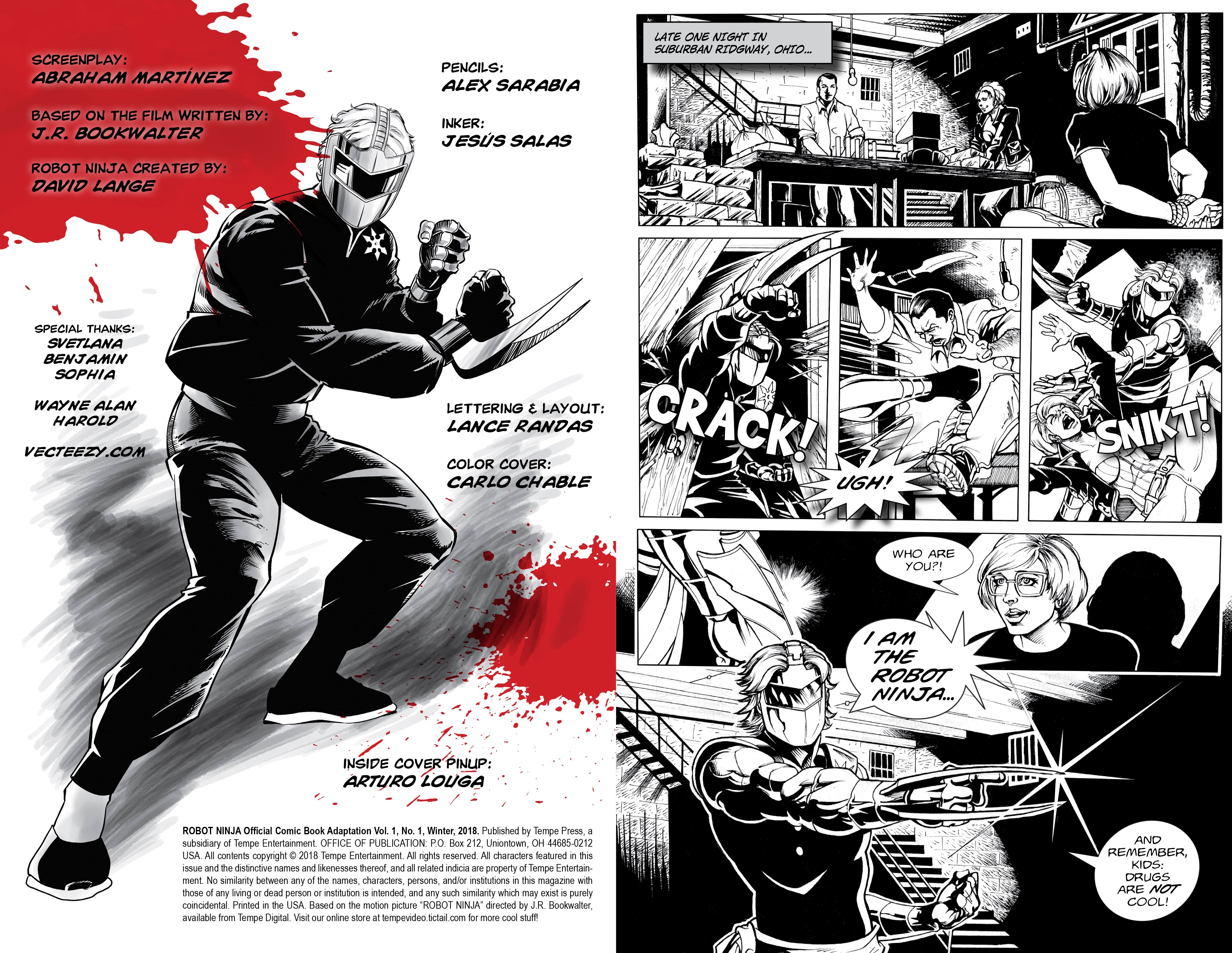 Robot Ninja (Official Comic Book Adaptation) – Makeflix