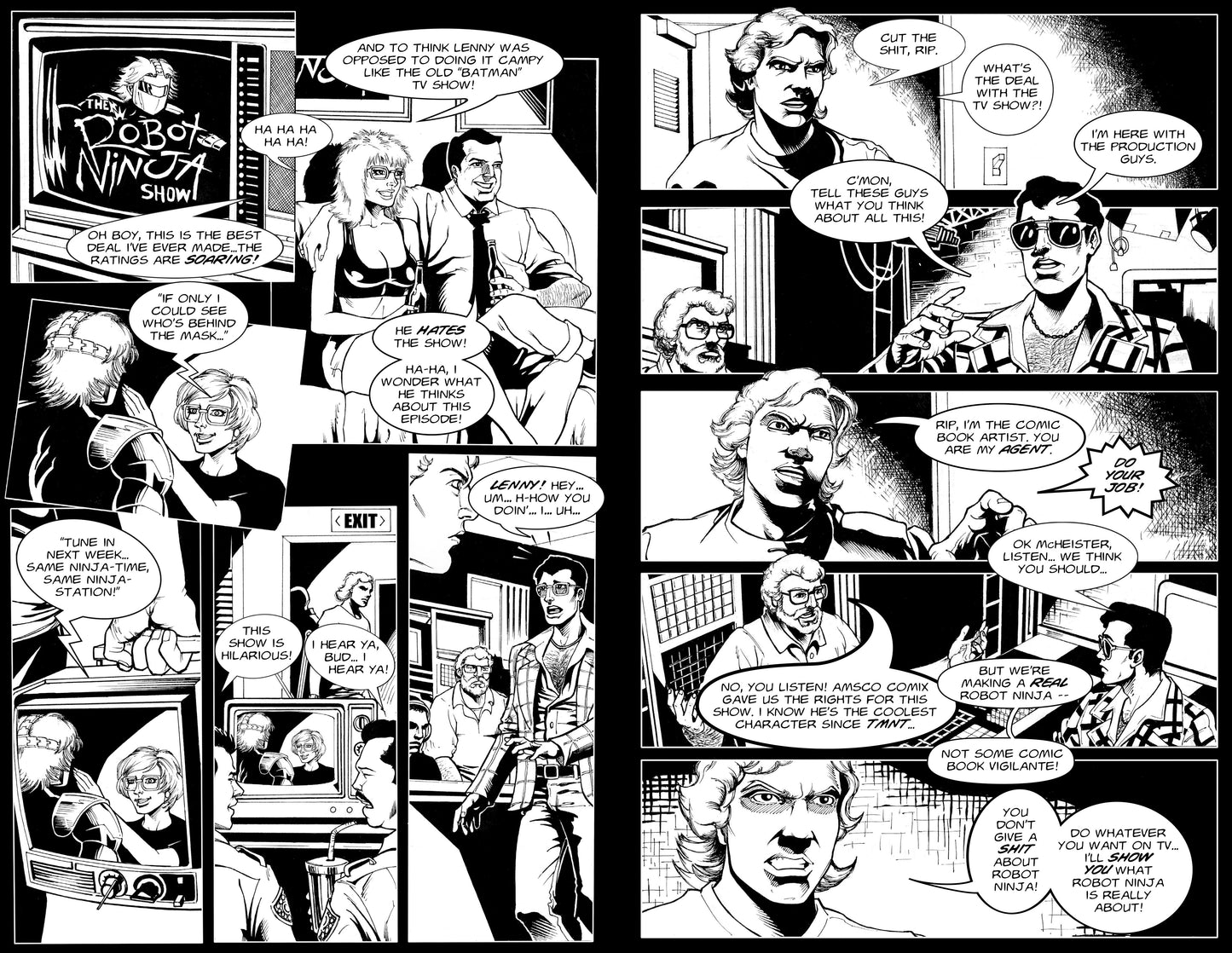 Robot Ninja (Official Comic Book Adaptation)