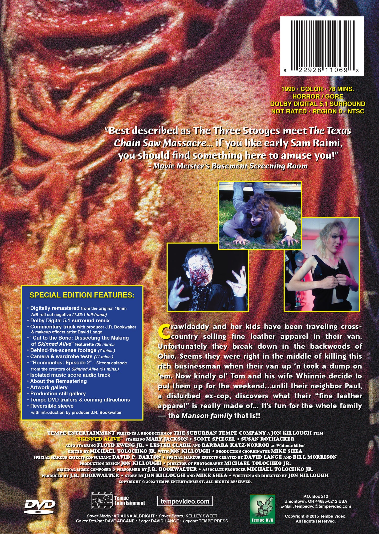 Skinned Alive (2002 Special Edition DVD)